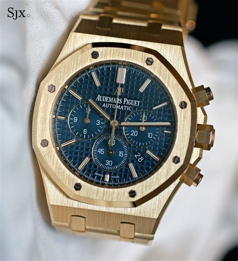 ap royal oak gold chrono